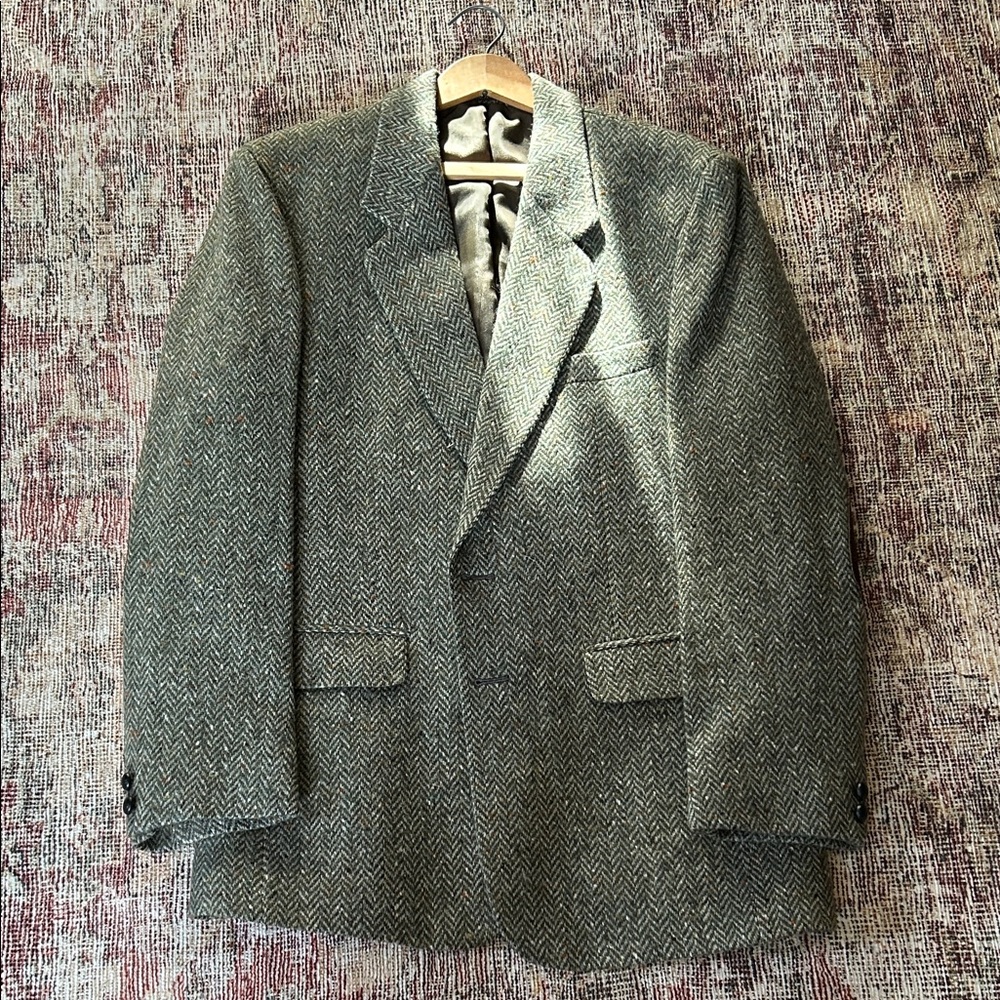 Orvis Sage Green Herringbone Sport Coat